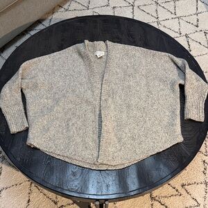 Ruby Moon Heathered Gray Cardigan
